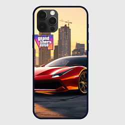 Чехол iPhone 12 Pro Max GTA 6 Vice city