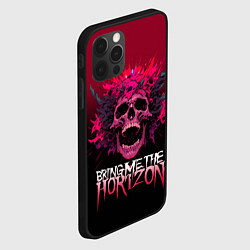 Чехол для iPhone 12 Pro Max Bring Me the Horizon - rock band, цвет: 3D-черный — фото 2