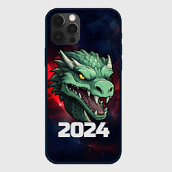 Чехол iPhone 12 Pro Max Злой дракон 2024