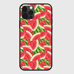 Чехол iPhone 12 Pro Max Дольки сладкого арбуза