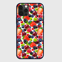 Чехол iPhone 12 Pro Max Разные ягоды