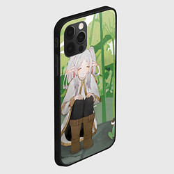 Чехол для iPhone 12 Pro Max Sousou no Frieren Фрирен Frog, цвет: 3D-черный — фото 2