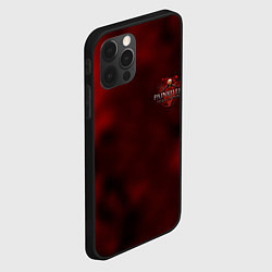 Чехол для iPhone 12 Pro Max Painkiller flame game kill retro, цвет: 3D-черный — фото 2