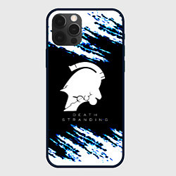 Чехол iPhone 12 Pro Max Death stranding kojima game краски штрихи