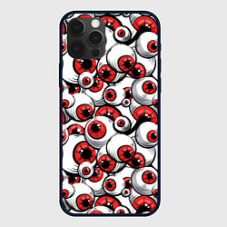 Чехол iPhone 12 Pro Max Красные глазные яблоки