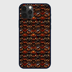 Чехол iPhone 12 Pro Max Паттерн абстрактный плиткой