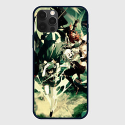 Чехол iPhone 12 Pro Max Геншин импакт персонажи