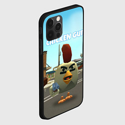 Чехол для iPhone 12 Pro Max Chicken Gun - shooter, цвет: 3D-черный — фото 2