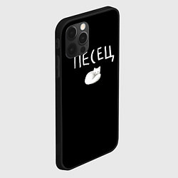 Чехол для iPhone 12 Pro Max Песец - полярная лисица, цвет: 3D-черный — фото 2