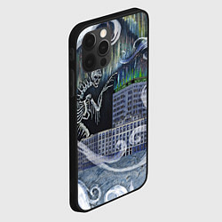 Чехол для iPhone 12 Pro Max Черная пурга, цвет: 3D-черный — фото 2