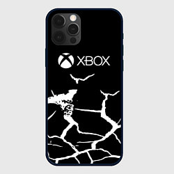 Чехол iPhone 12 Pro Max Xbox game текстура рельеф