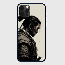 Чехол для iPhone 12 Pro Max Самурай - Ghost of Thusima, цвет: 3D-черный