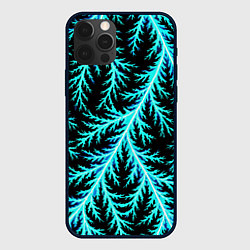 Чехол для iPhone 12 Pro Max Разряды электричества Tie Dye, цвет: 3D-черный