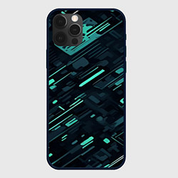 Чехол iPhone 12 Pro Max Аквасайбер
