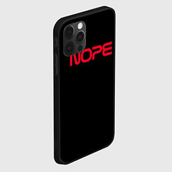 Чехол для iPhone 12 Pro Max Nope - NASA, цвет: 3D-черный — фото 2