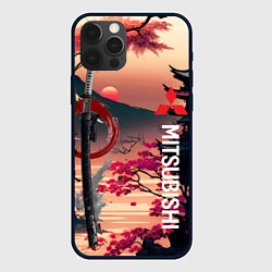 Чехол iPhone 12 Pro Max Катана Mitsubishi