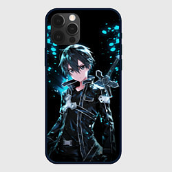 Чехол для iPhone 12 Pro Max Kirito - Мастера меча онлайн, цвет: 3D-черный