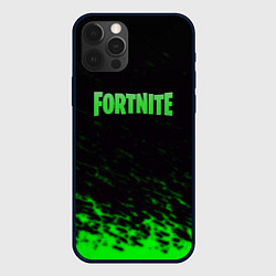 Чехол iPhone 12 Pro Max Fortnite краски зелёные