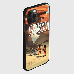 Чехол для iPhone 12 Pro Max Lethal Company: Art, цвет: 3D-черный — фото 2
