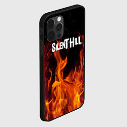 Чехол для iPhone 12 Pro Max Silent hill огонь, цвет: 3D-черный — фото 2