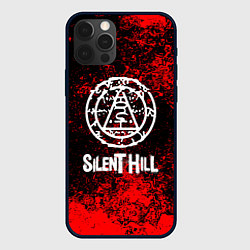 Чехол iPhone 12 Pro Max Silent hill лого blood