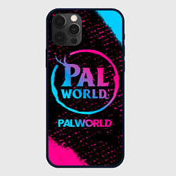 Чехол iPhone 12 Pro Max Palworld - neon gradient