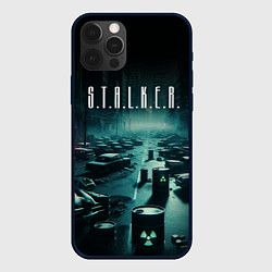 Чехол для iPhone 12 Pro Max S T A L K E R - City, цвет: 3D-черный