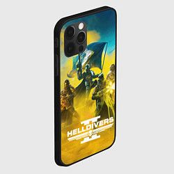 Чехол для iPhone 12 Pro Max Helldivers 2: Battle, цвет: 3D-черный — фото 2