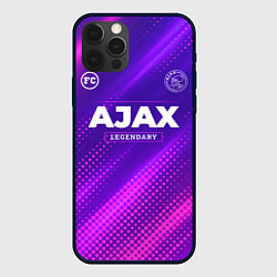 Чехол для iPhone 12 Pro Max Ajax legendary sport grunge, цвет: 3D-черный