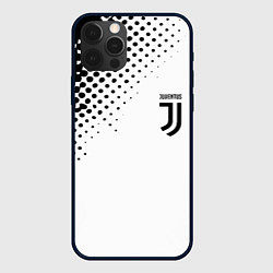Чехол для iPhone 12 Pro Max Juventus sport black geometry, цвет: 3D-черный
