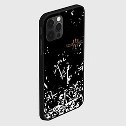 Чехол для iPhone 12 Pro Max Three days grace краски, цвет: 3D-черный — фото 2