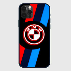 Чехол iPhone 12 Pro Max BMW sport geometry line