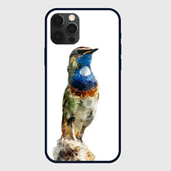 Чехол iPhone 12 Pro Max Соловей варакушка