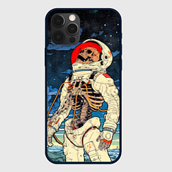 Чехол для iPhone 12 Pro Max Скелет - астронавт, цвет: 3D-черный
