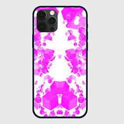 Чехол iPhone 12 Pro Max Розовые осколки