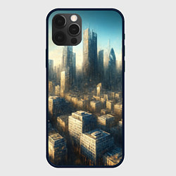 Чехол iPhone 12 Pro Max Разрушенный апокалиптический город