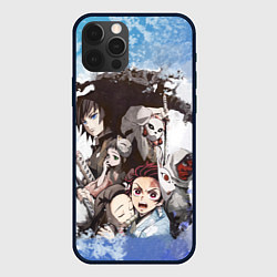 Чехол для iPhone 12 Pro Max Персонажи- Клинок, рассекающий демонов, цвет: 3D-черный