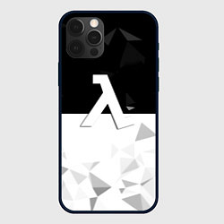 Чехол iPhone 12 Pro Max Half life pattern geometry