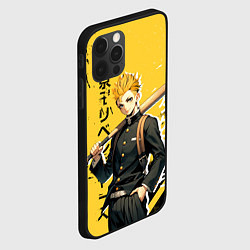 Чехол для iPhone 12 Pro Max Токийские Мстители - Такемичи Ханагаки, цвет: 3D-черный — фото 2
