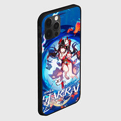 Чехол для iPhone 12 Pro Max Искорка из Хонкая, цвет: 3D-черный — фото 2