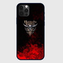 Чехол iPhone 12 Pro Max Baldurs Gate краски текстура