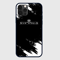 Чехол iPhone 12 Pro Max New world штрихи красок