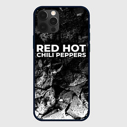 Чехол для iPhone 12 Pro Max Red Hot Chili Peppers black graphite, цвет: 3D-черный