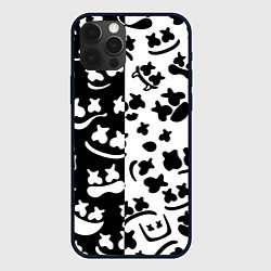 Чехол iPhone 12 Pro Max Marshmello music pattern