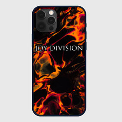 Чехол iPhone 12 Pro Max Joy Division red lava