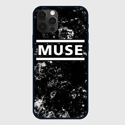 Чехол iPhone 12 Pro Max Muse black ice