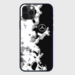 Чехол для iPhone 12 Pro Max Mercedes benz sport germany steel, цвет: 3D-черный