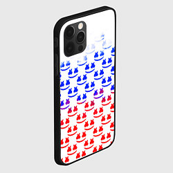 Чехол для iPhone 12 Pro Max Marshmello russia color, цвет: 3D-черный — фото 2