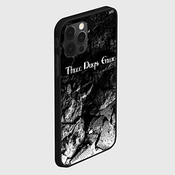Чехол для iPhone 12 Pro Max Three Days Grace black graphite, цвет: 3D-черный — фото 2