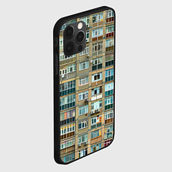 Чехол для iPhone 12 Pro Max Панельный дом, цвет: 3D-черный — фото 2